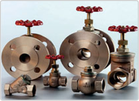 DIN EN valves made of bronze/brass
